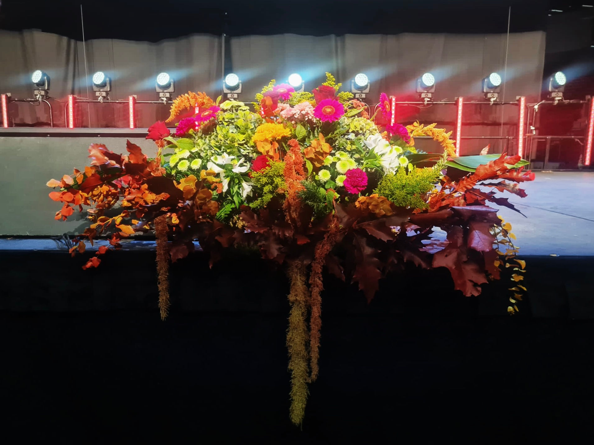 Scendekorationen Autumn Arena