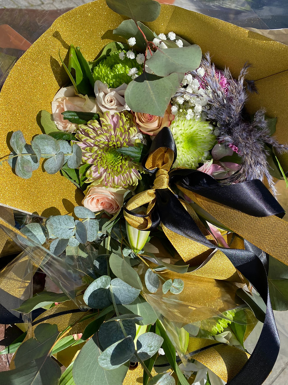 Miniatyrbild: Blombuketten Du är Guld