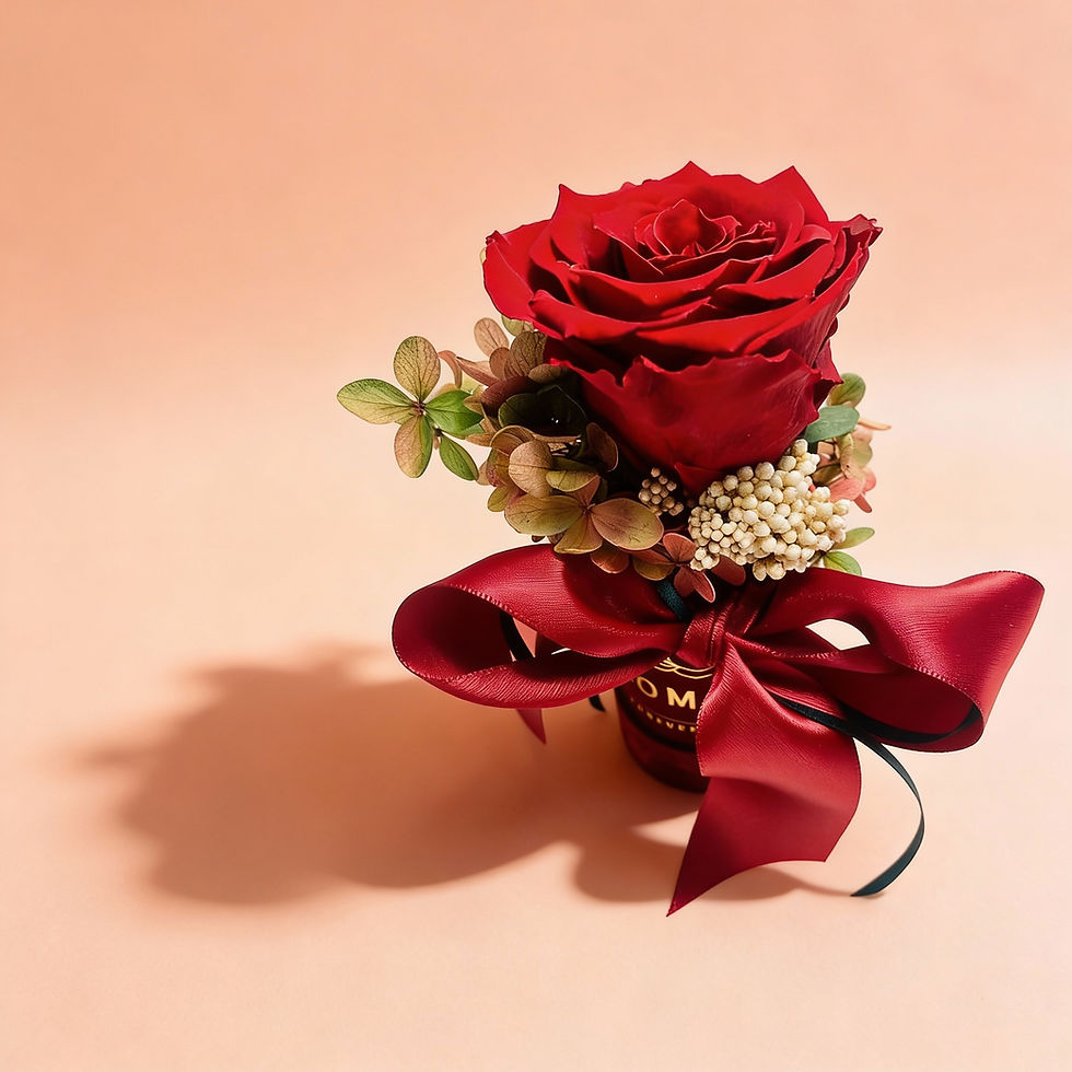 Miniatyrbild: Rosbox XS Burgundy Love