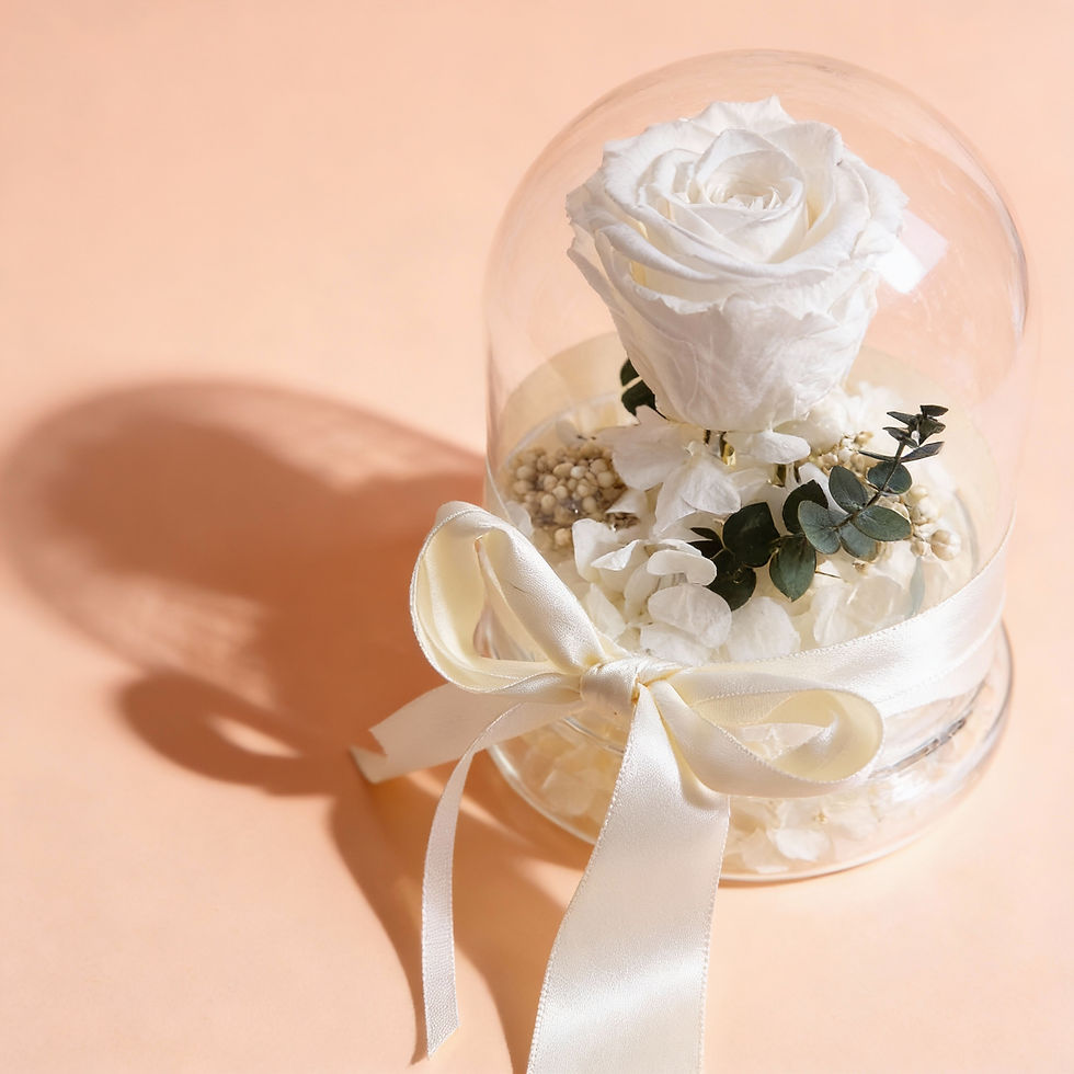 Miniatyrbild: Glaskupa Vit