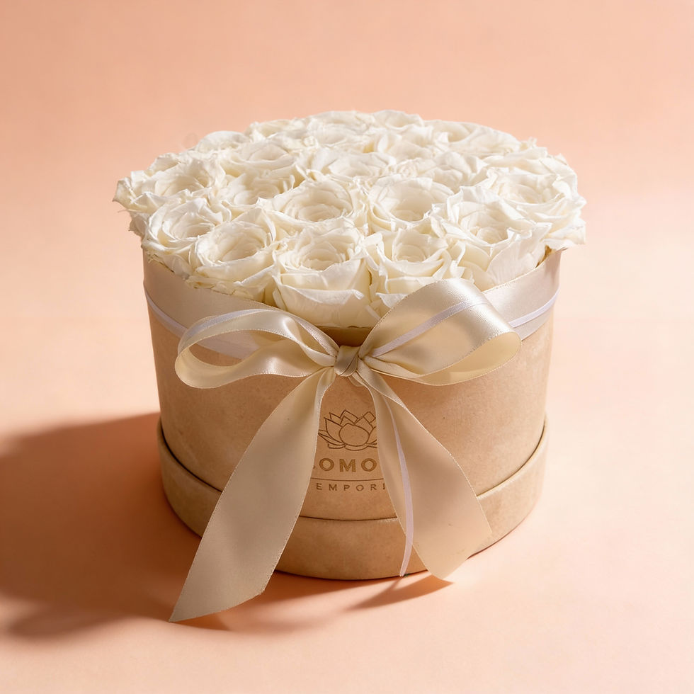 Miniatyrbild: Rosbox "White wedding" XL