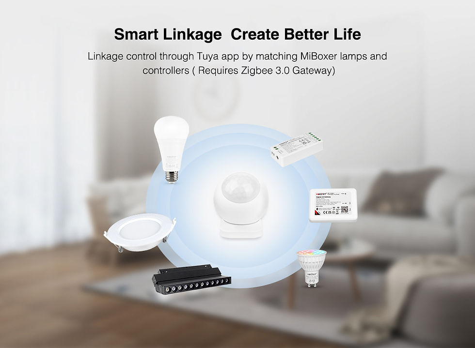 Thumbnail: PIR1-ZB: PIR Motion Sensor (Zigbee 3.0)