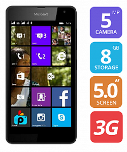 Microsoft Lumia 535, 3G