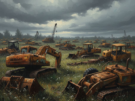 THE EXCAVATOR GRAVEYARD - WHAT DEAD MACHINES CAN TEACH US ABOUT EXCAVATOR PARTS