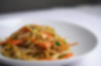 214 - Spaghetti cinesi saltati con gamberi