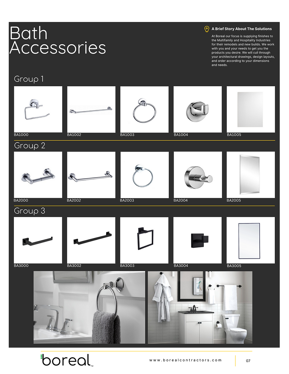 Product Catalog Multifamily Finishes