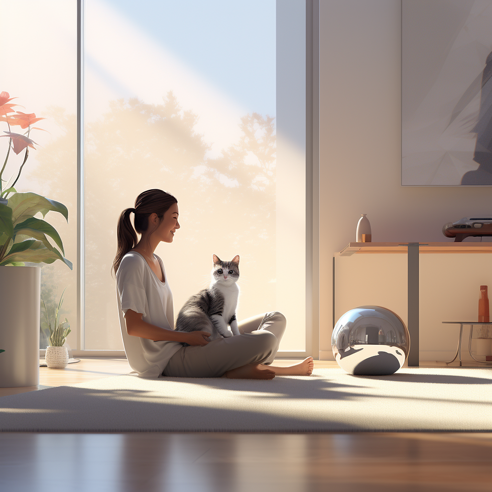 LIfe can be comfortable and happy simply by adding an automatic cat litter box