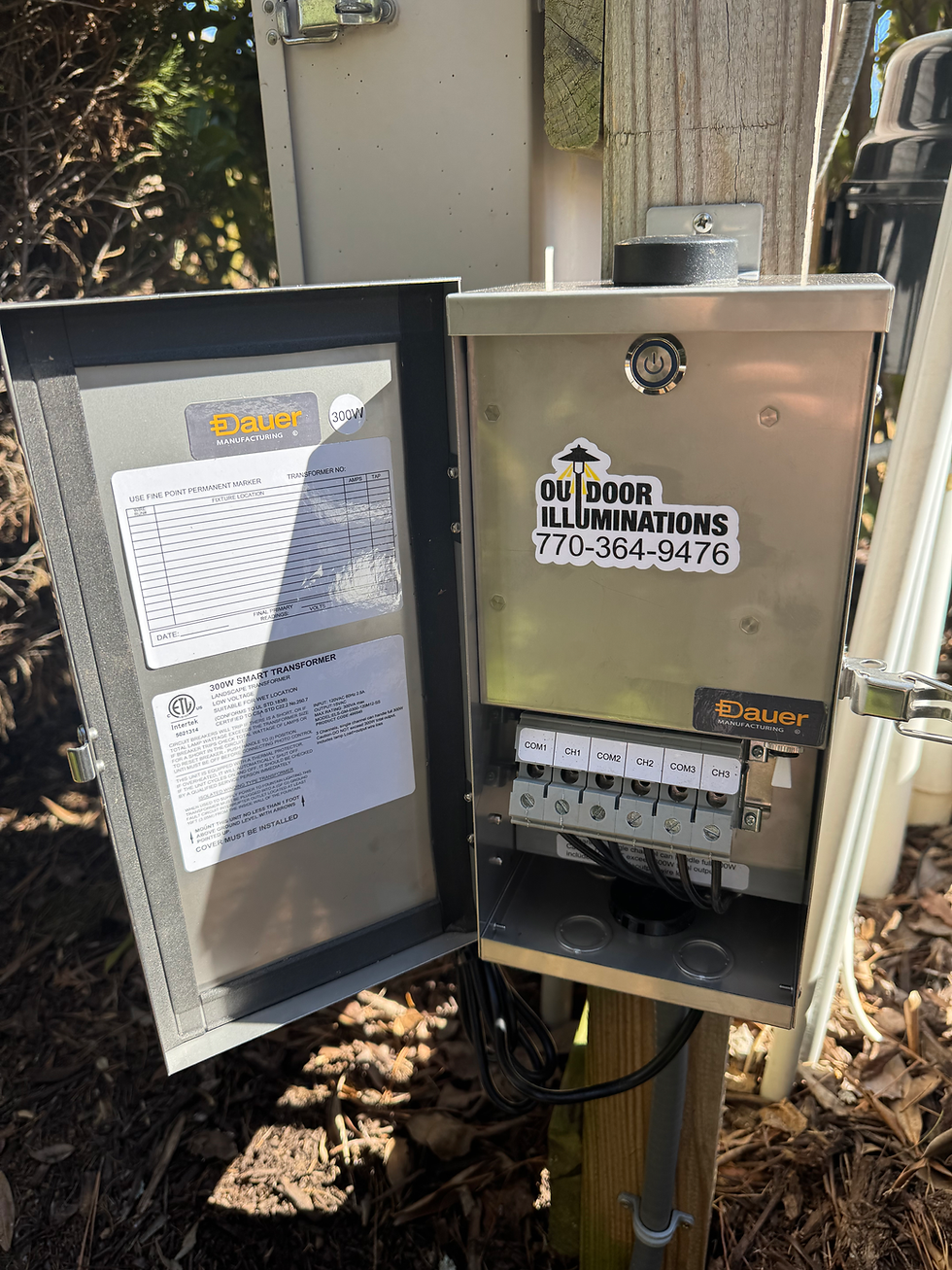 Landscape Lighting Wi-Fi transformer by Outdoor Illuminations in Acworth, GA
