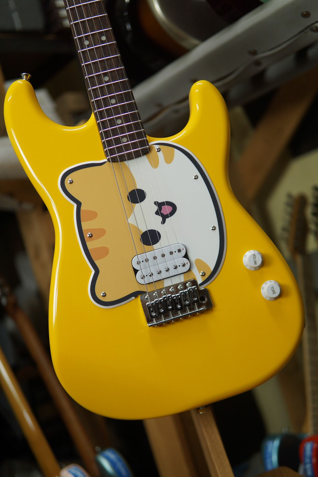 Cat Face Yellow : Yellow Cat