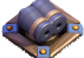 Clash of Clans Double Cannon Level 4, Clash Made EZE