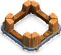 Clash of Clans Builder Base Gold Storage Level 1, Clash Made EZE