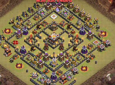 Clash of Clans TH11 Warbase, Clash Made EZE