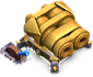 Gear Up Burst Double Cannon Lvl 10, Clash Made EZE