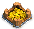 Clash of Clans Gold Storage Level 1, Clash Made EZE