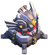 Clash of Clans Eagle Artillery Lvl1 dormant, Clash Made EZE