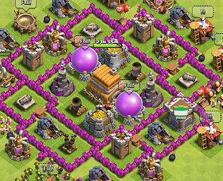 Clash of Clans Maxed TH6 Farming Base