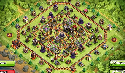 Clash of Clans TH10 Village, Clash Made EZE