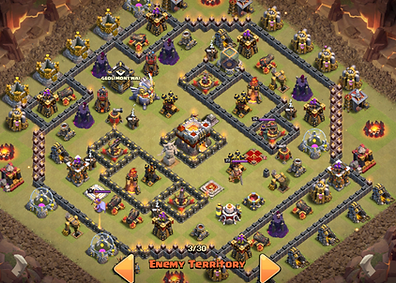Clash of Clans TH11 Warbase, Clash Made EZE