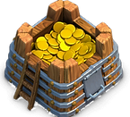 Clash of Clans Gold Storage Level 4, Clash Made EZE