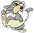 cute little bunny bomber | Clash Made EZE