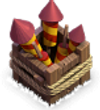 Clash of Clans FireCracker Level 1, Clash Made EZE
