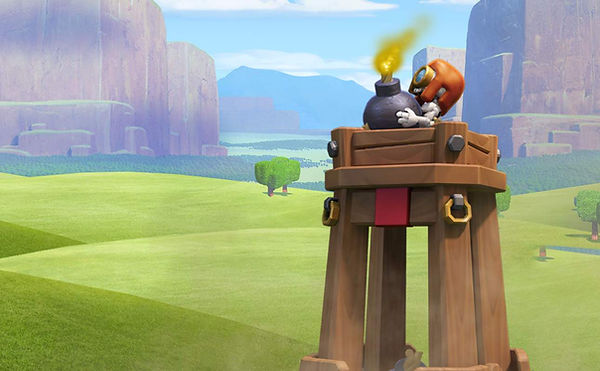 Clash of Clans Bomb Tower introduction Banner