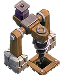 Clash of Clans Dark Elixir Drill Level 1, Clash Made EZE