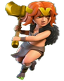 Clash of Clans Valkyrie Level6 | clash Made EZE