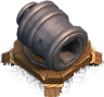 Clash of Clans Giant Cannon Level 2, Clash Made EZE