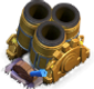 Clash of Clans Burst Multi Mortar Level 6, Clash Made EZE