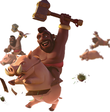 hog rider, hogs, Clash Made EZE