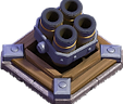 Clash of Clans Multi Mortar Level 5, Clash Made EZE