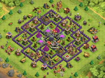 Clash of Clans TH8 Village, Clash Made EZE