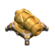 Clash of Clans Cannon lvl 10, Clash Made EZE