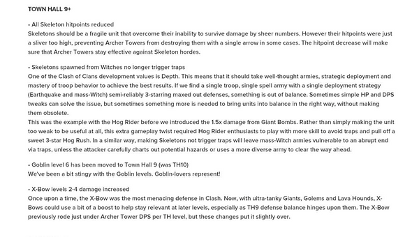 supercell release notes 2 | clash Made EZE
