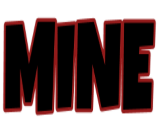Clash of Clans Mine Title Black Background, Clash Made EZE