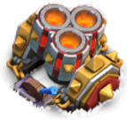 Clash of Clans Burst Multi Mortar Level 10, Clash Made EZE