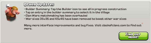 ilder update info | clash made EZE