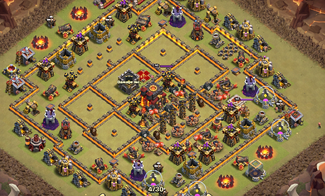 clash of clans TH10 warbase, clash made eze