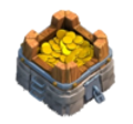 Clash of Clans Builder Base Gold Storage Level 6, Clash Made EZE