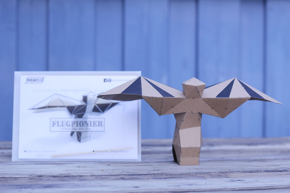 Miniaturbild: Flugpionier - der Schneider von Ulm - Bastelset