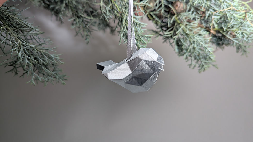 Miniaturbild: 3er Set Christbaumspatzen