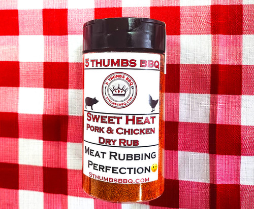 Five Thumbs Pork Chicken Dry Rub Pack Thumbs Bbq