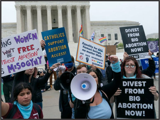 Protestas en Estados Unidos continúan como partidarios y opositores del derecho al aborto