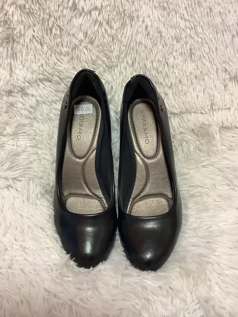 Thumbnail: Andiamo Black heels size 7