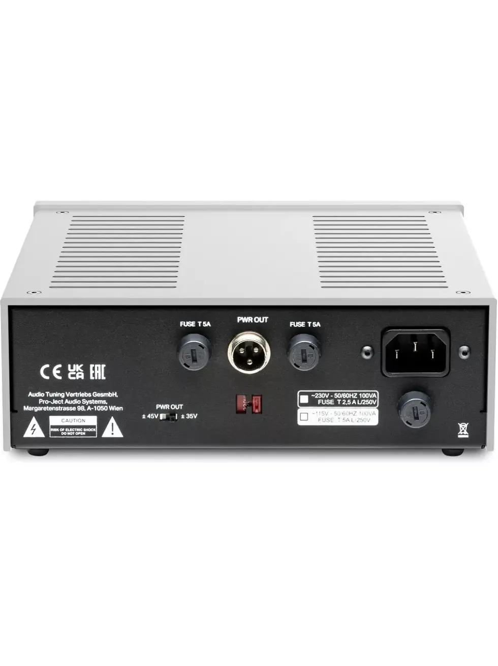 Indexkép: Pro-Ject Power Box RS2 Amp - tápegység /ezüst