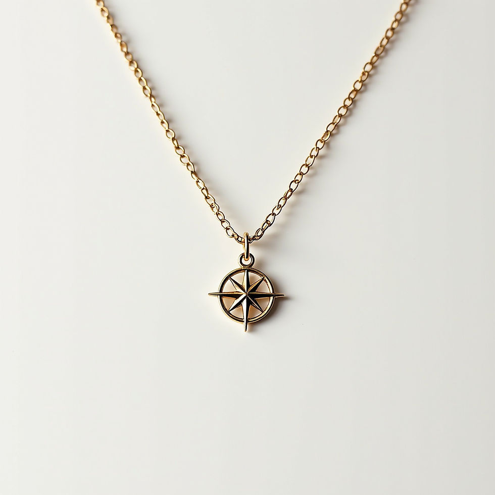 Minimalist Compass Necklace