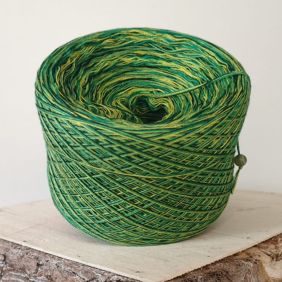 Miniaturbild: Bobbel Dschungel meliert (GP 68,29€/kg)