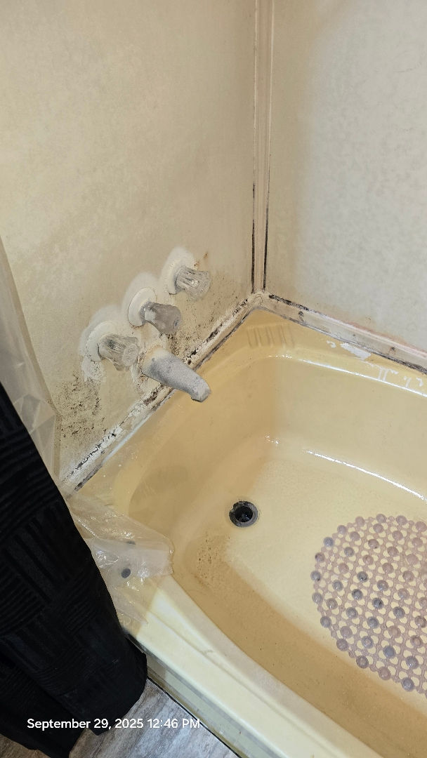 Shower Valve Cap Off