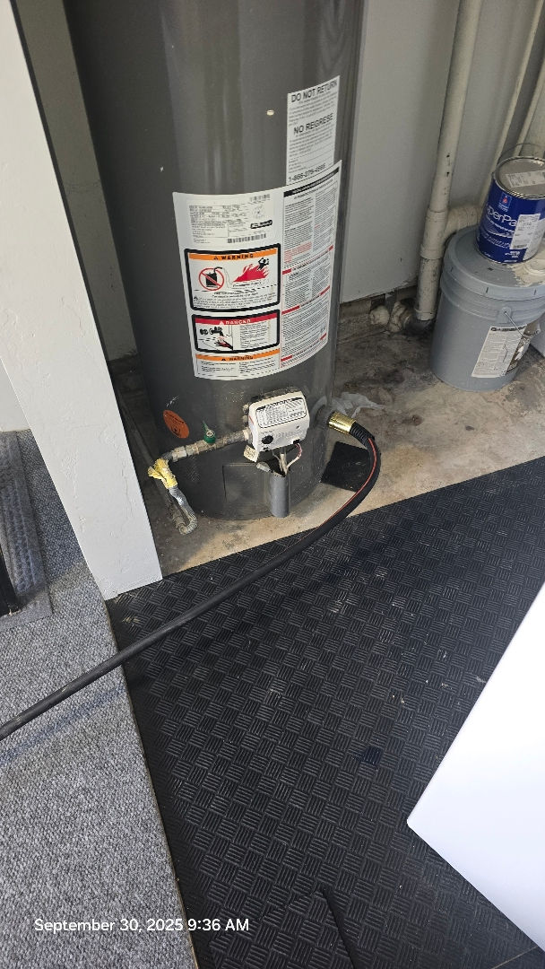 40 Gallon Gas Water Heater Installation